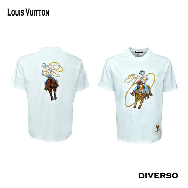 تيشيرت رجالي أوفر سايز LV